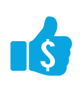 Thumbs Up icon - Competitive Prices