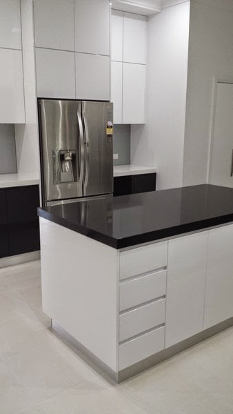 Black White Kitchen Designs by Upgrade Bathrooms