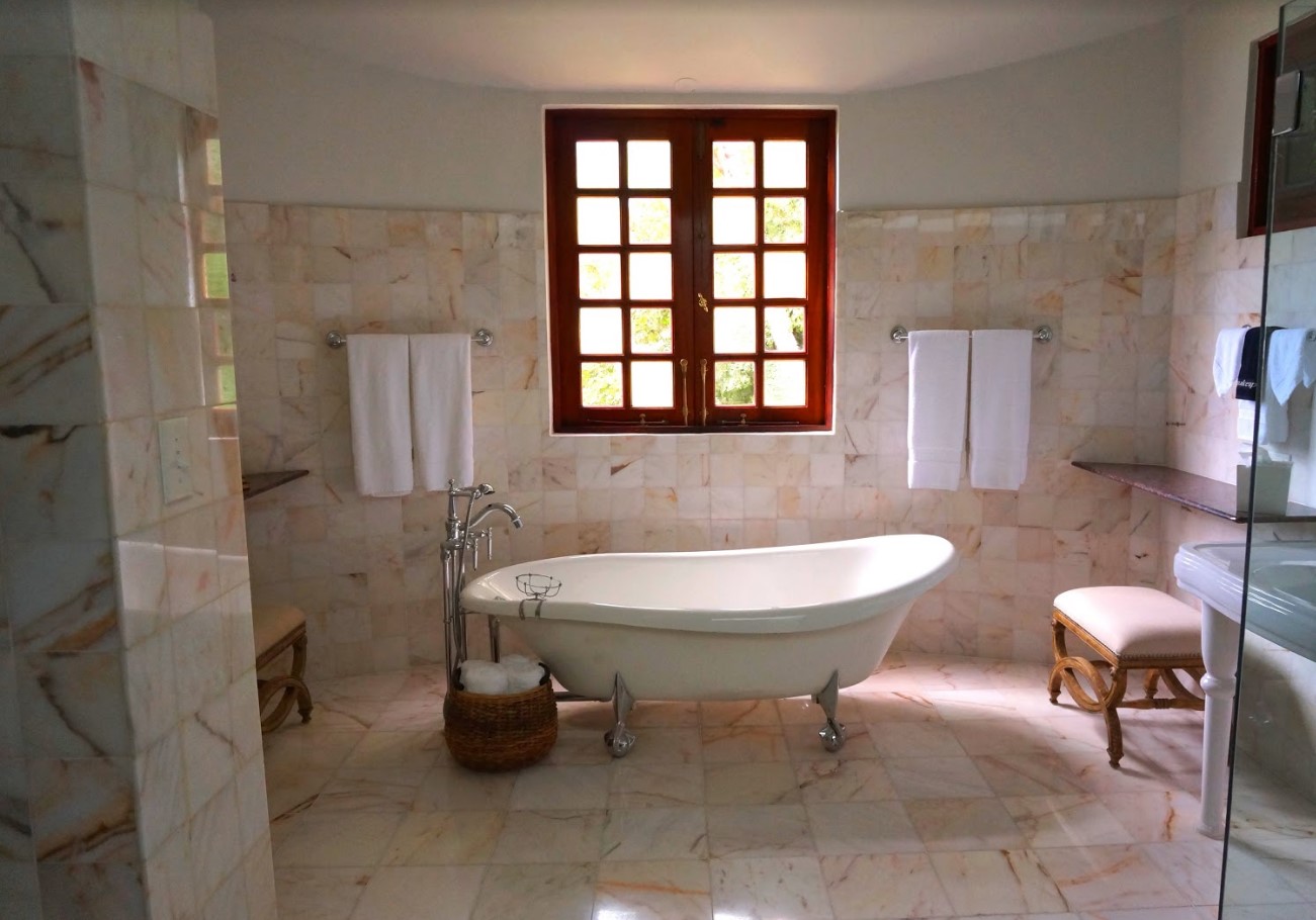 Classic Bathroom Design with Window by Upgrade Bathrooms