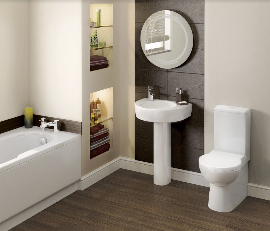 Modern and Minimalist Bathroom Design by Upgrade Bathrooms